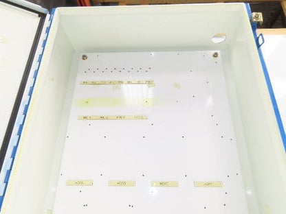 Hoffman A302408LP Electrical Enclosure Control Panel 30x24x8" Backplate