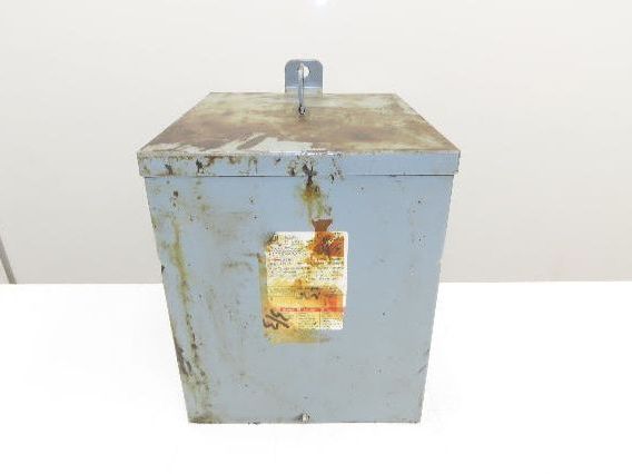 Square D 7S1F Stepdown Power Transformer 7.5kVA 1Ph HV 240/480V LV 120/240V 3R