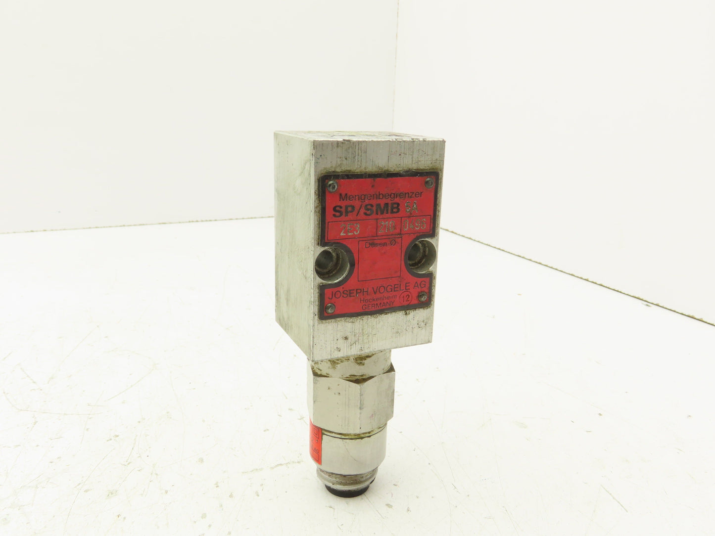 Mengenbegrenzer 2E32100496 Hydraulic Flow Limiter Valve SP/SMB 24V Joseph Vogele