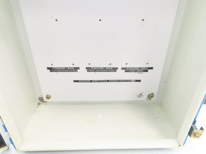 Hoffman A202008LP Electrical Enclosure Control Panel 20x20x8" Back Plate JIC