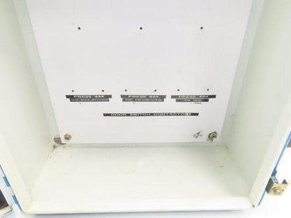 Hoffman A202008LP Electrical Enclosure Control Panel 20x20x8" Back Plate JIC