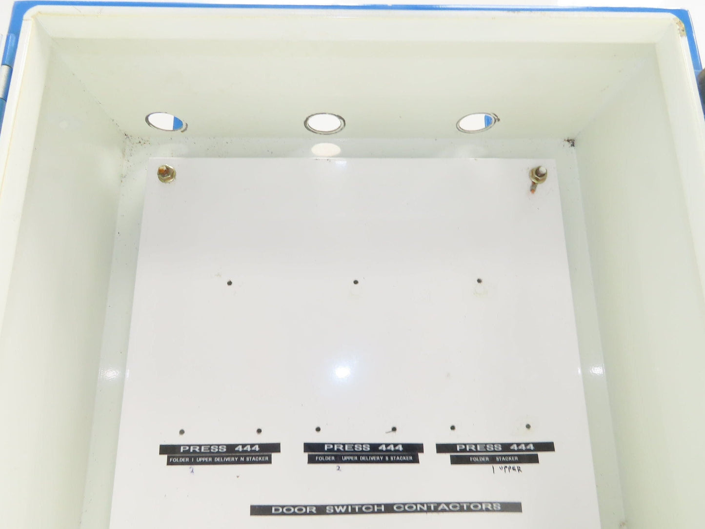 Hoffman A202008LP Electrical Enclosure Control Panel 20x20x8" Back Plate JIC
