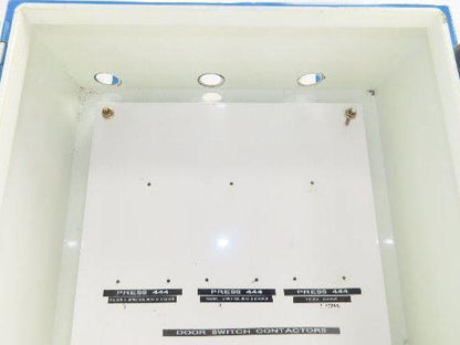 Hoffman A202008LP Electrical Enclosure Control Panel 20x20x8" Back Plate JIC