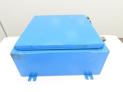 Hoffman A202008LP Electrical Enclosure Control Panel 20x20x8" Back Plate JIC