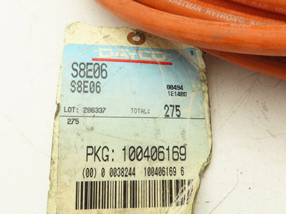 Dayco 3/8" x 200' Thermoplast1ic Hydraulic Hose SAE 100R8 4000 PSI Non Conductive