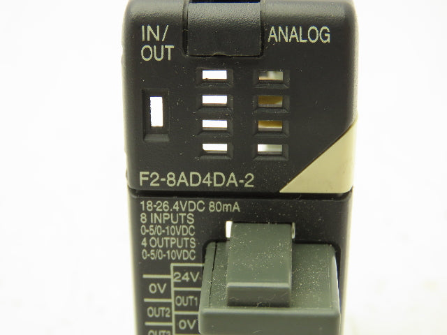 Host Automation Direct F2-8AD4DA-2 Analog IO Module 8 Inputs 4 Outputs