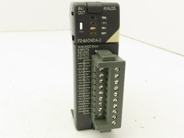 Host Automation Direct F2-8AD4DA-2 Analog IO Module 8 Inputs 4 Outputs