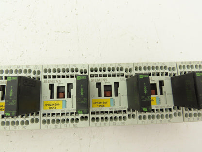 Siemens 3RT1016-2BB42 Contactor 24VDC Coil 9A 400VAC 4kW 3Pole Lot Of 9