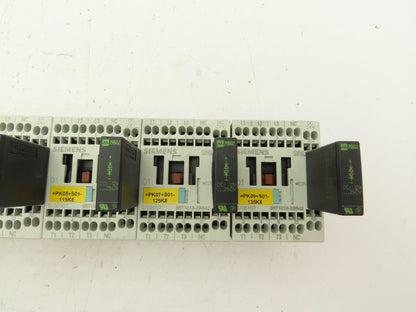 Siemens 3RT1016-2BB42 Contactor 24VDC Coil 9A 400VAC 4kW 3Pole Lot Of 9