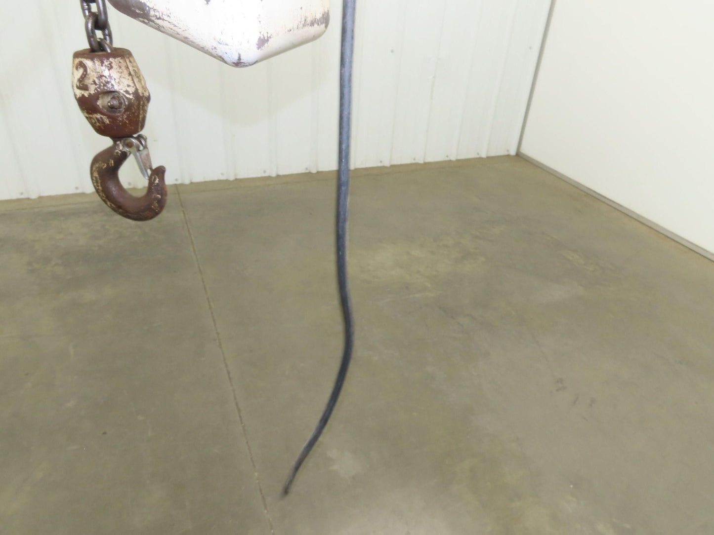 Coffing EC 4016 3 2 Ton Electric Chain Hoist 10' Travel 16 FPM 230/460 Volt 3 Ph