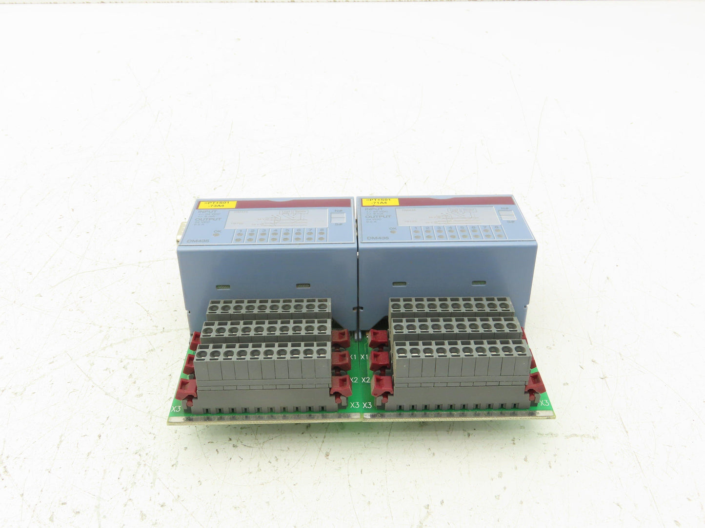BR Automation 7DM435.7 PLC Input Output Module Rev D0 Lot of 2