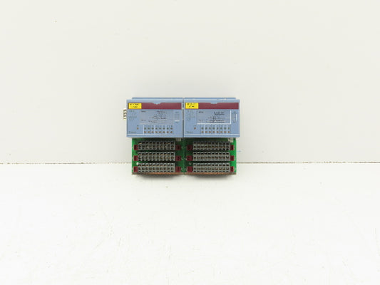 BR Automation 7DM435.7 PLC Input Output Module Rev D0 Lot of 2