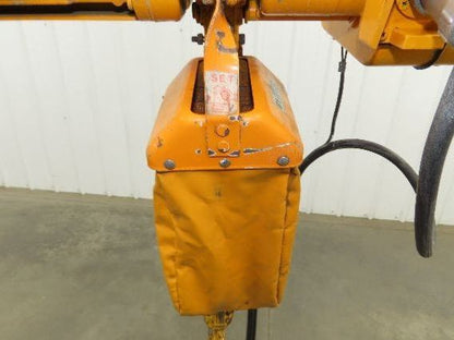 Harrington NER005LD 1/2 Ton Electrc Chain Hoist 14/5 FPM 2 Speed 12' Lift 3 PH