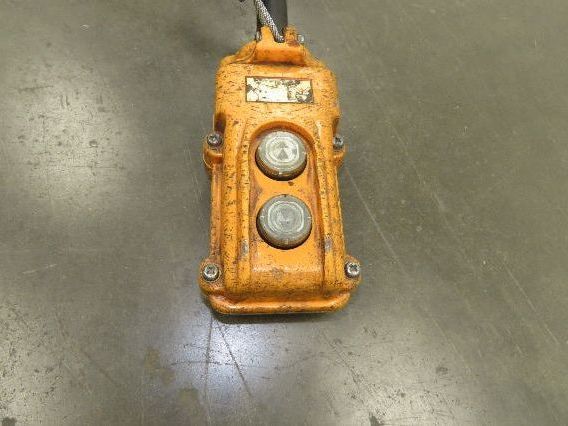 Harrington NER005LD 1/2 Ton Electrc Chain Hoist 14/5 FPM 2 Speed 12' Lift 3 PH