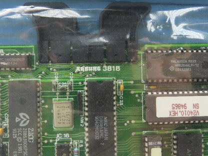 Arburg 381B Circuit Board Slot Card Injection Molding CPU Module