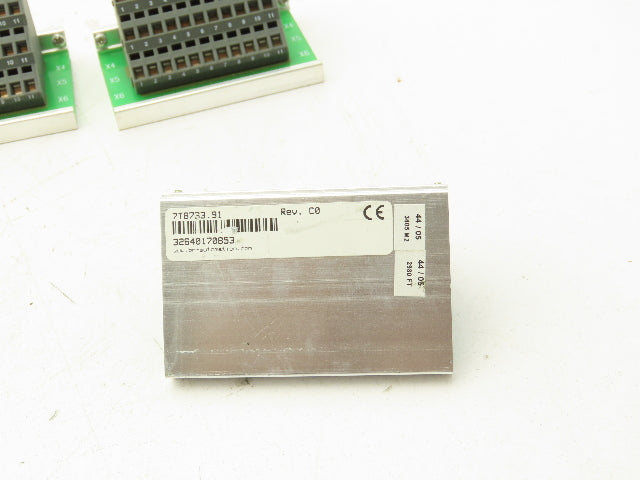 B&R Automation 7TB733.91 33-Pin Terminal Blocks Lot of 7