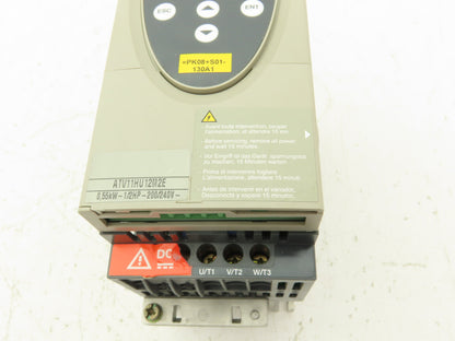 Telemecanique ATV11HU12M2E Altivar 11 AC Drive VFD 0.55kva 1/2Hp 1Ph 240V Input