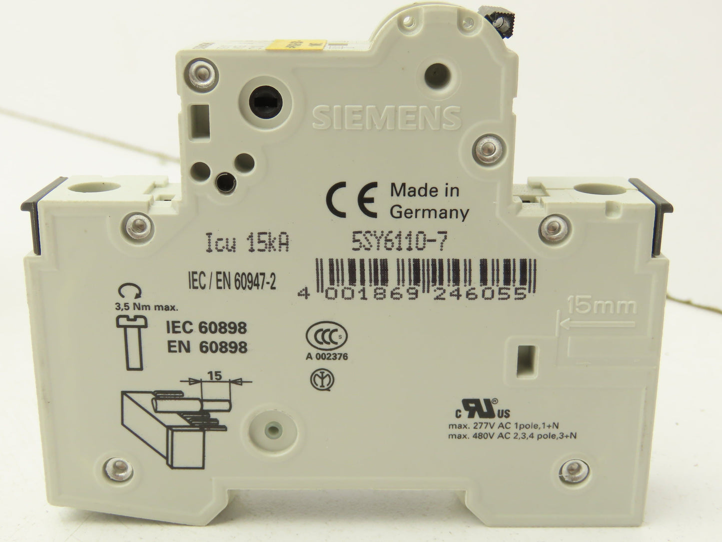 Siemens 5SY6110-7 Circuit Breaker 10A Lot of 13