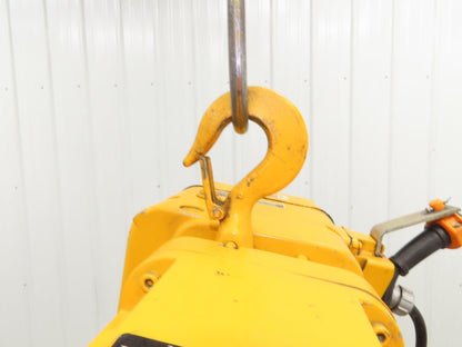 Harrington NER005LD 1/2 Ton Electrc Chain Hoist 14/5 FPM 2 Speed 9' Lift 3PH