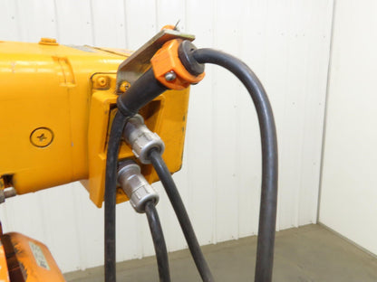 Harrington NER005LD 1/2 Ton Electrc Chain Hoist 14/5 FPM 2 Speed 9' Lift 3PH