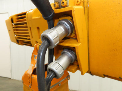 Harrington NER005LD 1/2 Ton Electrc Chain Hoist 14/5 FPM 2 Speed 9' Lift 3PH