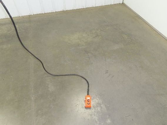 Harrington NER005LD 1/2 Ton Electrc Chain Hoist 14/5 FPM 2 Speed 9' Lift 3PH