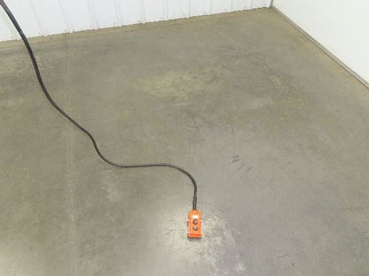 Harrington NER005LD 1/2 Ton Electrc Chain Hoist 14/5 FPM 2 Speed 9' Lift 3PH