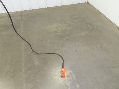 Harrington NER005LD 1/2 Ton Electrc Chain Hoist 14/5 FPM 2 Speed 9' Lift 3PH