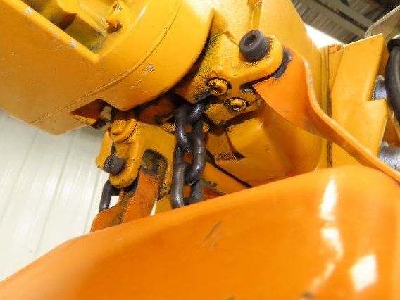 Harrington NER005LD 1/2 Ton Electrc Chain Hoist 14/5 FPM 2 Speed 9' Lift 3PH