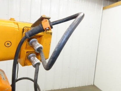 Harrington NER005LD 1/2 Ton Electrc Chain Hoist 14/5 FPM 2 Speed 9' Lift 3PH