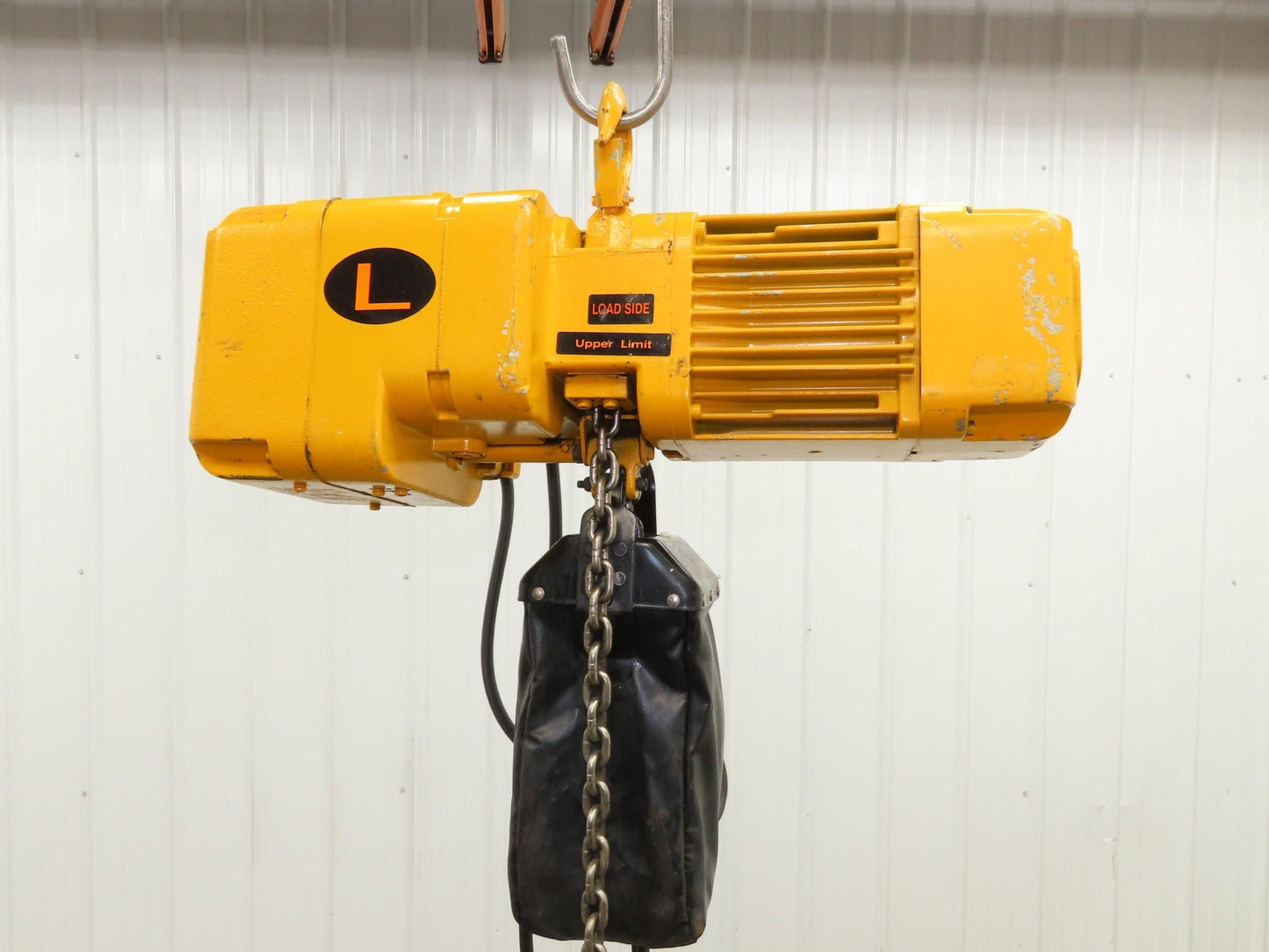 Harrington NER005LD 1/2 Ton Electrc Chain Hoist 14/5 FPM 2 Speed 11' Lift 3PH