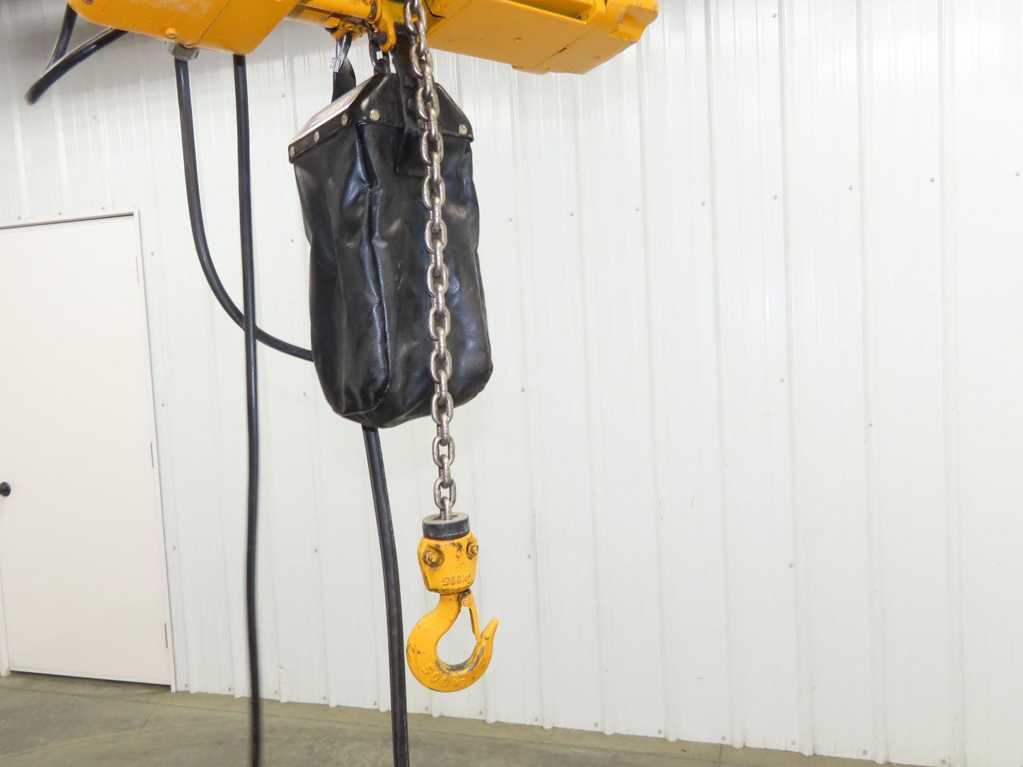 Harrington NER005LD 1/2 Ton Electrc Chain Hoist 14/5 FPM 2 Speed 11' Lift 3PH