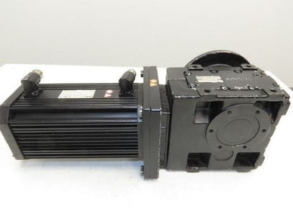 Lenze MCA 14L41-RS0B0 Servo Gear Motor 597 RPM 3.1Hp 390V 3PH 6.8:1 GKS05-3A