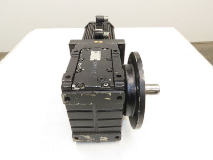 Lenze MCA 14L41-RS0B0 Servo Gear Motor 597 RPM 3.1Hp 390V 3PH 6.8:1 GKS05-3A