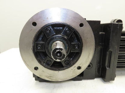 Lenze MCA 14L41-RS0B0 Servo Gear Motor 597 RPM 3.1Hp 390V 3PH LH 6.8:1 GKS05-3A