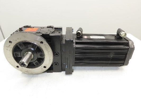 Lenze MCA 14L41-RS0B0 Servo Gear Motor 597 RPM 3.1Hp 390V 3PH LH 6.8:1 GKS05-3A