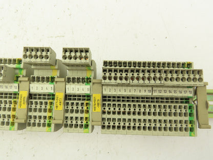 Wieland Terminal Block Connectors 24-12AWG 2.5mm² 300V 15A Lot of 220
