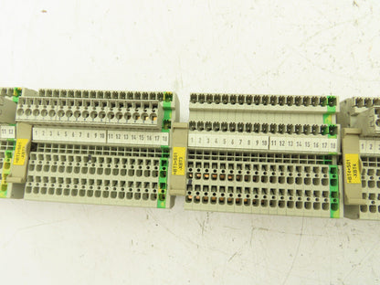 Wieland Terminal Block Connectors 24-12AWG 2.5mm² 300V 15A Lot of 220