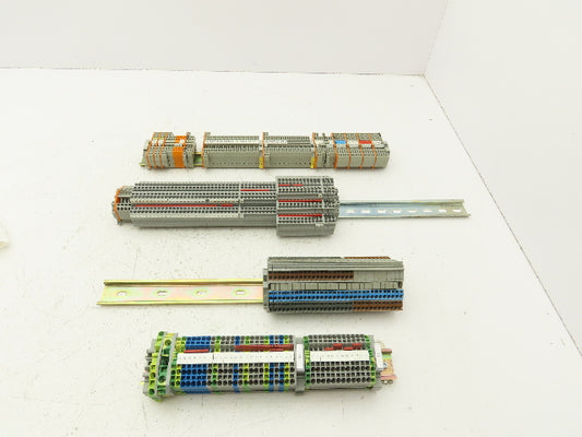 Various Mfr Terminal Connectors 2-Pin 3-Pin 4-Pin 6-Pin Lot of 216