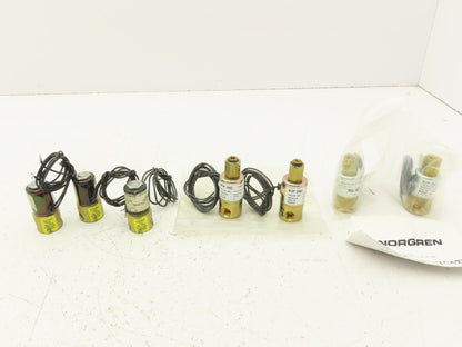 KIP Snap-Tite Pneumatic Solenoids 120/60V Lot of 7