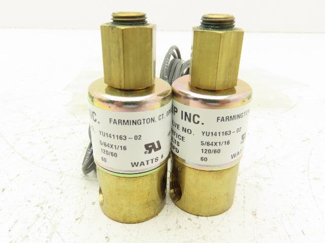 KIP Snap-Tite Pneumatic Solenoids 120/60V Lot of 7