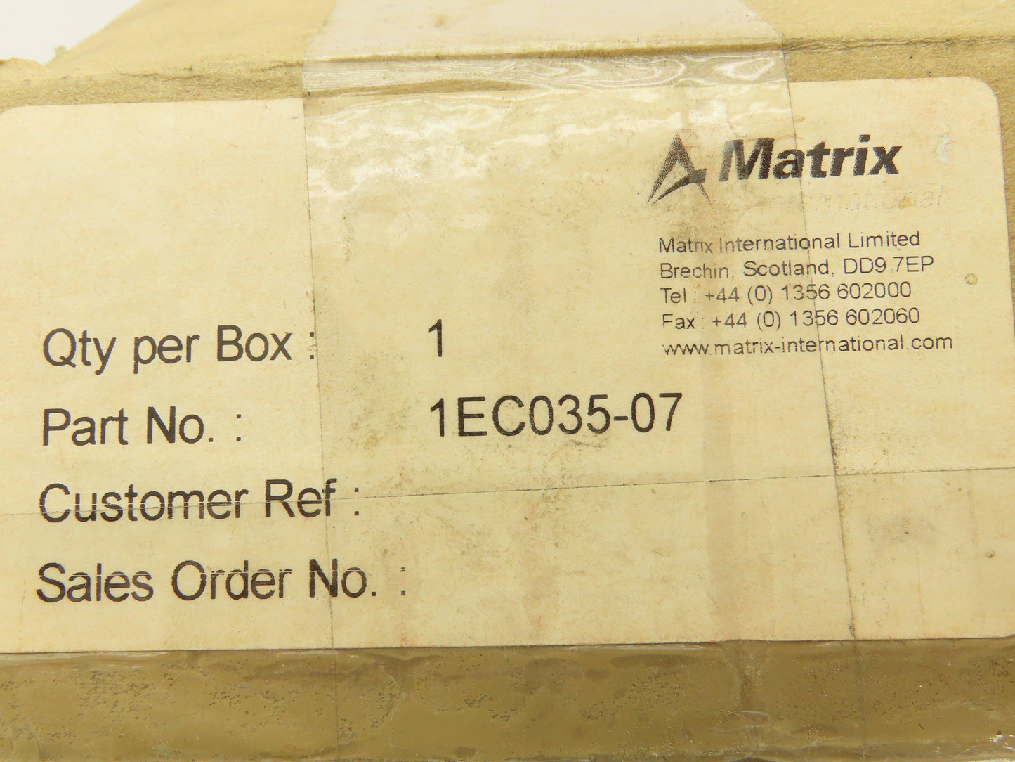 Matrix 1EC035-07 Electromagnetic Clutch 20mm ID