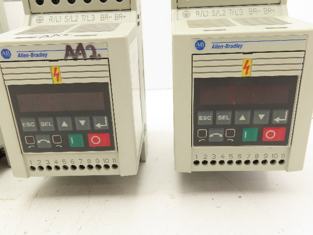 Allen Bradley 160-BA04NSF1 Speed Controller 380-460V 4.6A 2HP Ser.C Lot of 3
