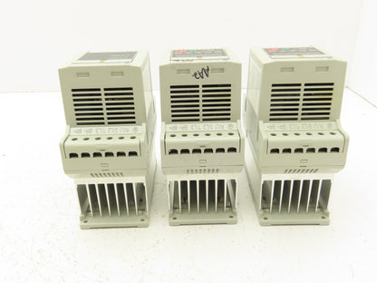 Allen Bradley 160-BA04NSF1 Speed Controller 380-460V 4.6A 2HP Ser.C Lot of 3