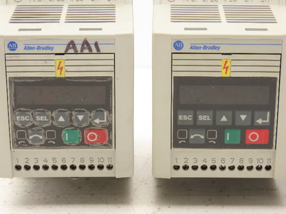 Allen Bradley Speed Controller 380-460V 2.8A 1HP Ser.C Lot of 3