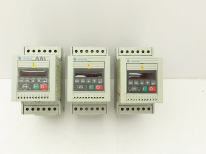 Allen Bradley Speed Controller 380-460V 2.8A 1HP Ser.C Lot of 3