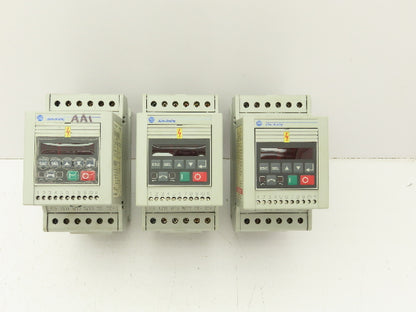 Allen Bradley Speed Controller 380-460V 2.8A 1HP Ser.C Lot of 3