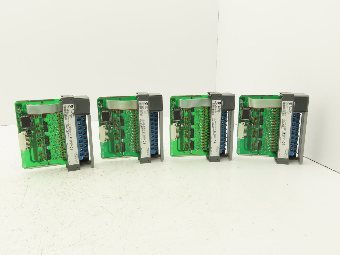 Allen Bradley 1746-IB16 SLC 500 Input Module Series C Lot of 4