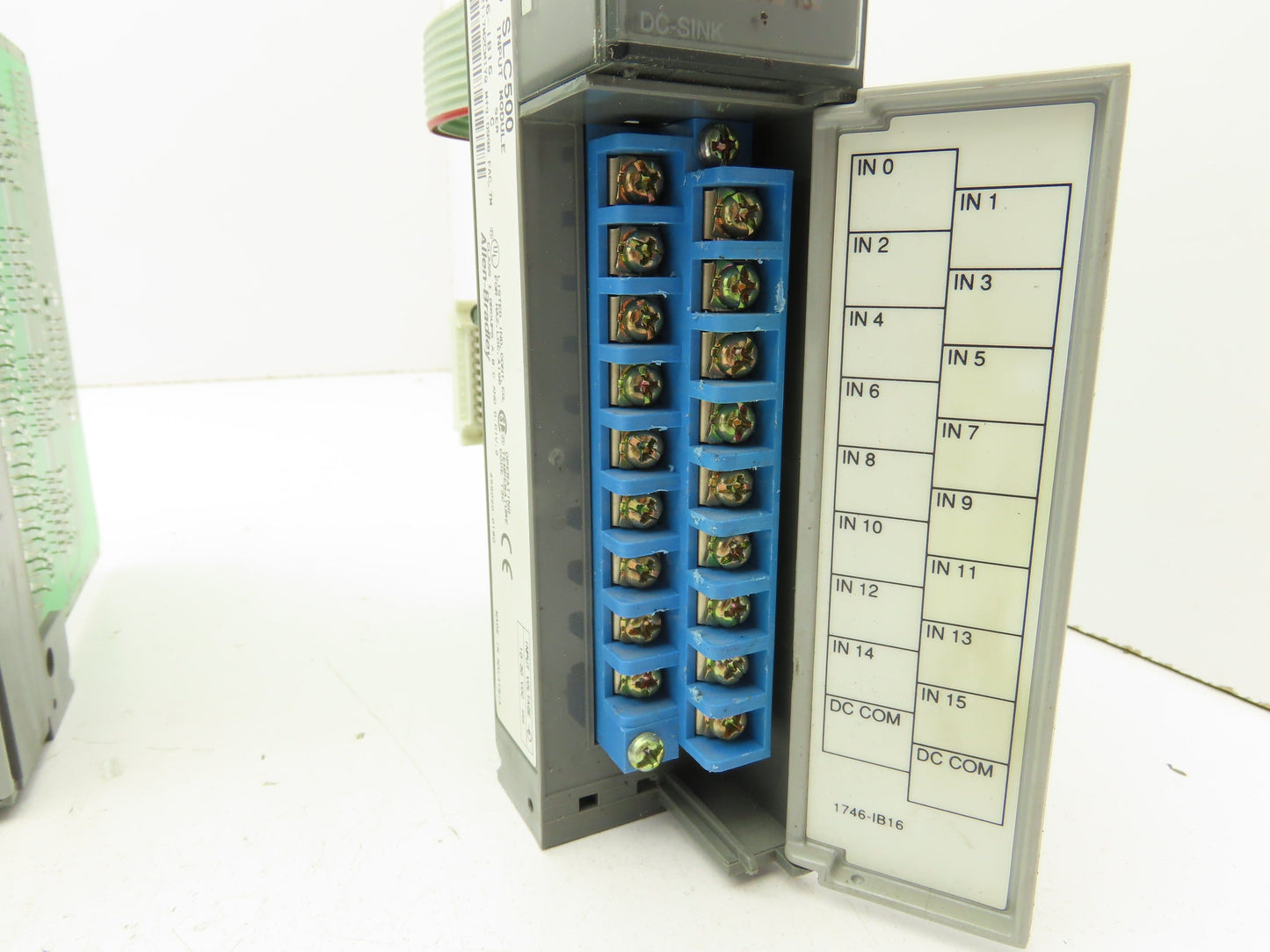 Allen Bradley 1746-IB16 SLC 500 Input Module Series C Lot of 4