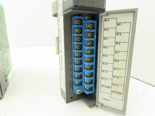 Allen Bradley 1746-IB16 SLC 500 Input Module Series C Lot of 4